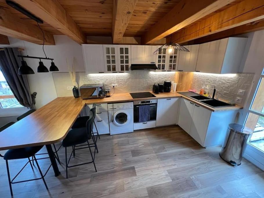 Appart Duplex Chalet Plein Sud Feissons-sur-Salins Esterno foto