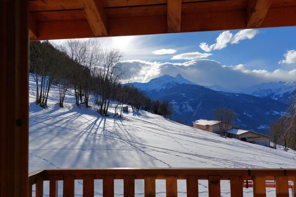 Appart Duplex Chalet Plein Sud Feissons-sur-Salins Esterno foto